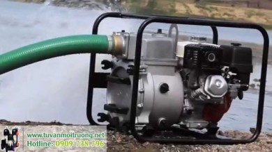 Máy bơm nước mini chạy xăng – Chiếc máy bơm linh hoạt có 1-0-2